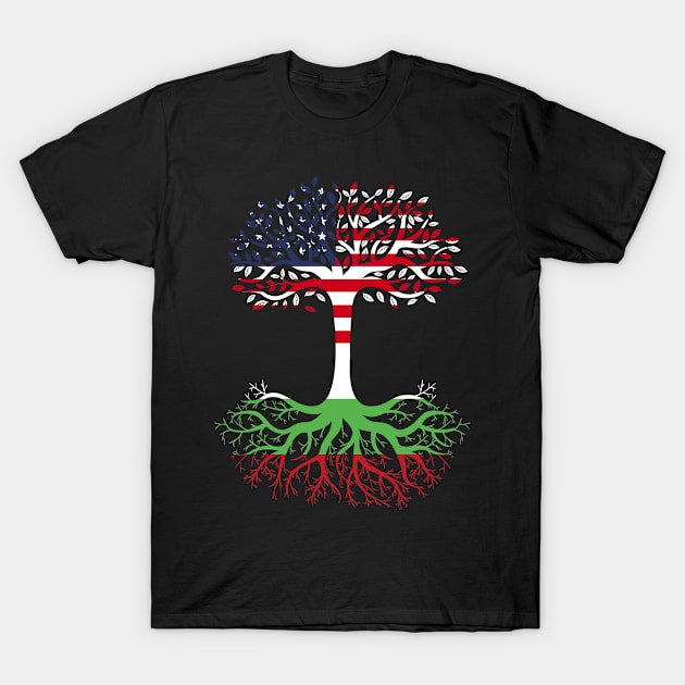 American Grown Bulgaria Roots Bulgaria Flag T-Shirt by BramCrye